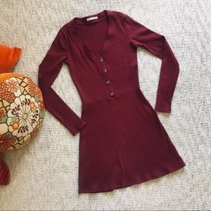 Reformation Jeans Jersey Knit Dress